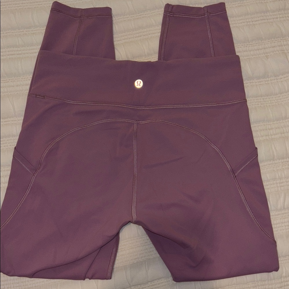 lululemon athletica Purple High-Waist Leggings